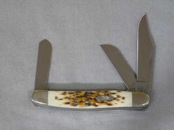 CASE XX 2013 AMBER BONE STOCKMAN 6347SS CASE XX 2013 AMBER BONE STOCKMAN 6347SS
