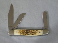 CASE XX 2013 AMBER BONE STOCKMAN 6347SS CASE XX 2013 AMBER BONE STOCKMAN 6347SS