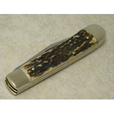 Bulldog Brand Germany Stag "1981 Old Dominion Knife Collectors Association" Trapper Knife
