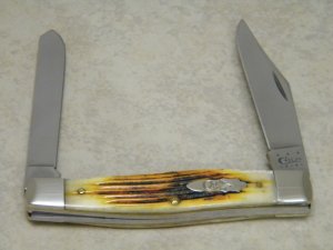 Case XX USA 2012 Sunset Bone 6275 SS Moose Knife