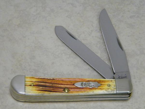 Case XX USA 2012 Sunset Bone 6254 SS Trapper Knife Case XX USA 2012 Sunset Bone 6254 SS Trapper Knife