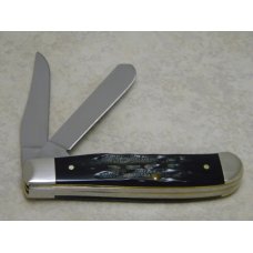 Case XX USA 2013 Buffalo Horn BH207 SS Mini Trapper Knife