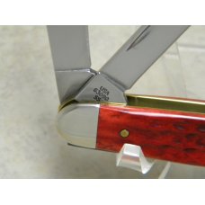 Case XX USA 2012 Pocket Worn Red Bone 63090 SS Stockman Knife Case XX USA 2012 Pocket Worn Red Bone 63090 SS Stockman Knife