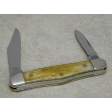 Case XX USA 2012 Smooth Appaloosa Bone 6208 Half Whittler Knife Case XX USA 2012 Smooth Appaloosa Bone 6208 Half Whittler Knife