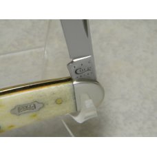 Case XX USA 2012 Smooth Appaloosa Bone 6208 Half Whittler Knife Case XX USA 2012 Smooth Appaloosa Bone 6208 Half Whittler Knife
