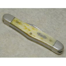 Case XX USA 2012 Smooth Appaloosa Bone 6208 Half Whittler Knife Case XX USA 2012 Smooth Appaloosa Bone 6208 Half Whittler Knife