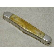 Case XX USA 2012 Smooth Appaloosa Bone 6208 Half Whittler Knife Case XX USA 2012 Smooth Appaloosa Bone 6208 Half Whittler Knife