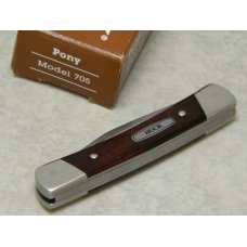 Buck Pony 705 USA Wood 2 Blade Folding Pocket Knife in Box c.1992 Buck Pony 705 USA Wood 2 Blade Folding Pocket Knife in Box c.1992