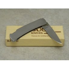 Buck USA Model # 525 Metal Gent Lockback Knife in Box Pre-1986 Buck USA Model # 525 Metal Gent Lockback Knife in Box Pre-1986