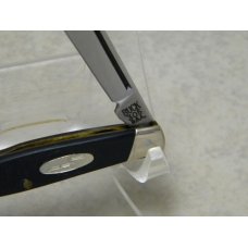 Buck 305 USA (Camillus) Lancer Black Delrin 2 Blade Stockman Knife in Box c.1974-1985