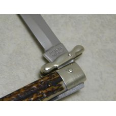 Puma Germany Medici Best Nr. 563 Stag Swing Guard Lockback Knife in Box c.1983