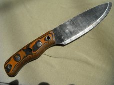 HABILIS BUSH TOOLS,  "THE SCOUT"  Bushcraft KNIFE.  MADE IN USA!