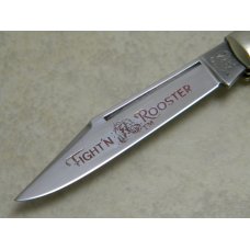 Fight'n Rooster Germany Jigged Bone Red Etch Stockman Knife Fight'n Rooster Germany Jigged Bone Red Etch Stockman Knife