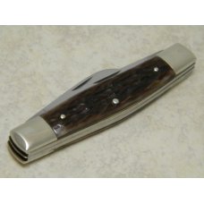 Fight'n Rooster Germany Jigged Bone Red Etch Stockman Knife Fight'n Rooster Germany Jigged Bone Red Etch Stockman Knife