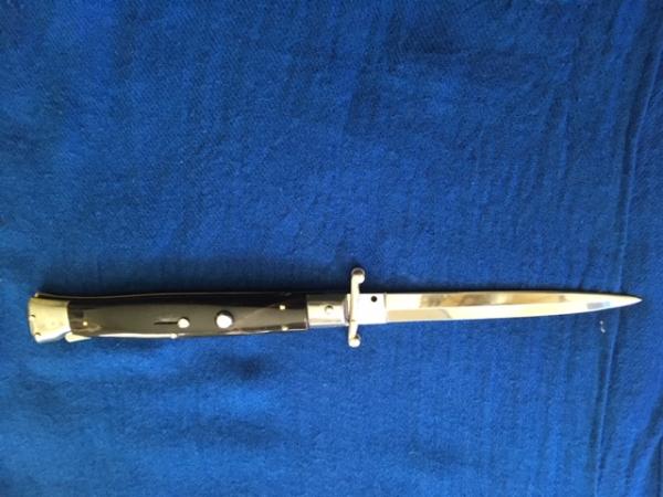  11" BONE HANDLE FOLDING GUARD MADE IN ITALY