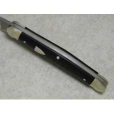 J Primble Belknap Germany Black 1 Blade Jack Knife - c.1955 J Primble Belknap Germany Black 1 Blade Jack Knife - c.1955