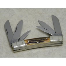 Hen and Rooster Bertram Cutlery Solingen Germany Stag 345-DS Mustang 6 Blade Congress Knife Hen and Rooster Bertram Cutlery Solingen Germany Stag 345-DS Mustang 6 Blade Congress Knife