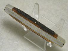 Bower Solingen Germany Jigged Bone Large Stockman Knife