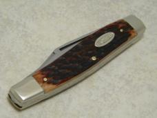 Bower Solingen Germany Jigged Bone Large Stockman Knife