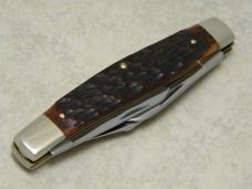 Bower Solingen Germany Jigged Bone Large Stockman Knife