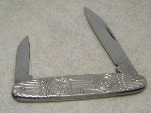 Deutschland Erwacht (Germany Awakened) Metal Nazi 2 Blade Pen Knife