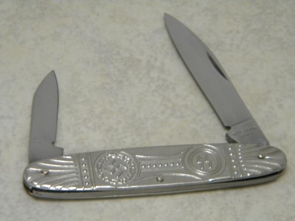 Deutschland Erwacht (Germany Awakened) Metal Nazi 2 Blade Pen Knife Deutschland Erwacht (Germany Awakened) Metal Nazi 2 Blade Pen Knife