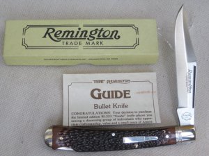 Remington UMC Bullet Knife "1992 Guide" R1253 Delrin Lockback NIB 