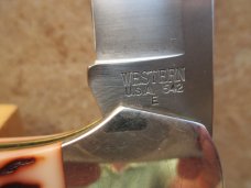 Western USA Model 542 lockback knife Western USA Model 542 lockback knife