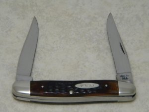 Case XX USA 5 Dot (1975) Pretty Bone Muskrat Knife
