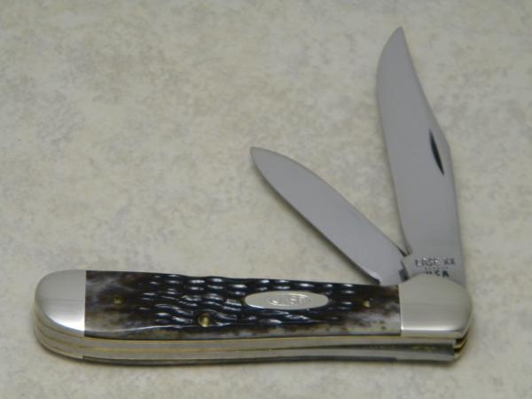 Case XX USA 6 Dot (1984) Pretty Bone 6249 New Grind Copperhead Knife Case XX USA 6 Dot (1984) Pretty Bone 6249 New Grind Copperhead Knife