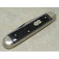 C. Schlieper German Eye Solingen Germany Blue Bone Trapper Knife C. Schlieper German Eye Solingen Germany Blue Bone Trapper Knife