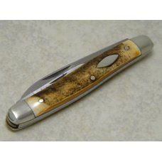 Kissing Crane Robt Klaas Solingen Germany Stag "Reproduction Circa 1894" No. 6 Medium Whittler Knife Kissing Crane Robt Klaas Solingen Germany Stag "Reproduction Circa 1894" No. 6 Medium Whittler Knife