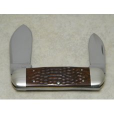 Case XX USA 10 Dot (1980) Laminated Wood 6250 Bradford Bonanza Elephant Toe Knife Case XX USA 10 Dot (1980) Laminated Wood 6250 Bradford Bonanza Elephant Toe Knife