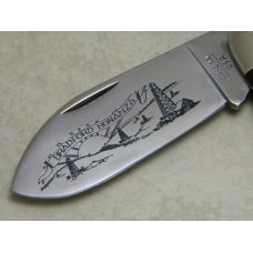Case XX USA 10 Dot (1980) Laminated Wood 6250 Bradford Bonanza Elephant Toe Knife Case XX USA 10 Dot (1980) Laminated Wood 6250 Bradford Bonanza Elephant Toe Knife
