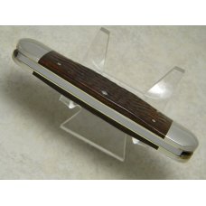 Case XX USA 10 Dot (1980) Laminated Wood 6250 Bradford Bonanza Elephant Toe Knife Case XX USA 10 Dot (1980) Laminated Wood 6250 Bradford Bonanza Elephant Toe Knife