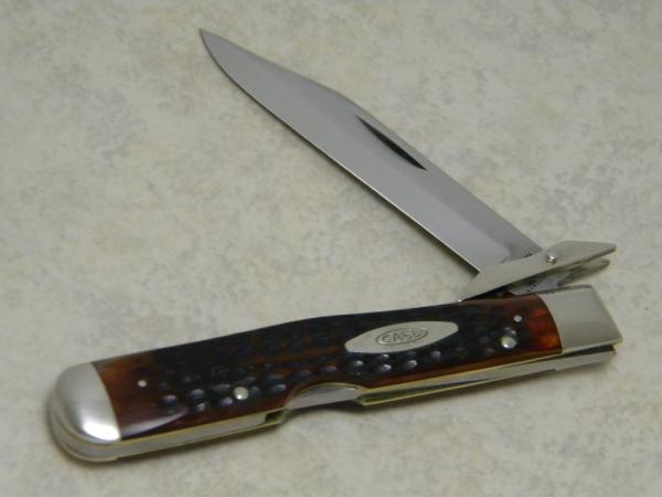 Case XX USA 7 Dot (1973) Pretty Bone 6111 1/2 Swing Guard Cheetah Pattern Lockback Knife Case XX USA 7 Dot (1973) Pretty Bone 6111 1/2 Swing Guard Cheetah Pattern Lockback Knife