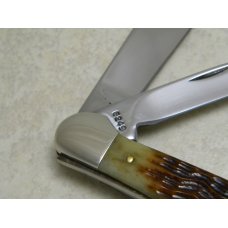 Case XX USA 6 Dot (1984) Pretty Bone 6249 New Grind Copperhead Knife Case XX USA 6 Dot (1984) Pretty Bone 6249 New Grind Copperhead Knife