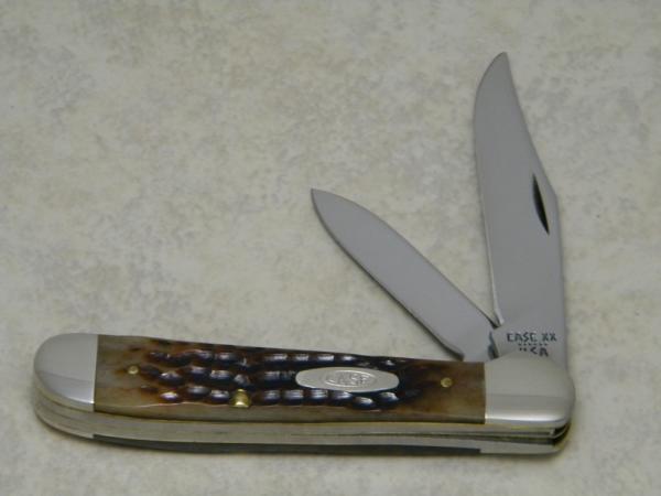 Case XX USA 6 Dot (1984) Pretty Bone 6249 New Grind Copperhead Knife Case XX USA 6 Dot (1984) Pretty Bone 6249 New Grind Copperhead Knife
