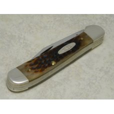 Case XX USA 6 Dot (1984) Pretty Bone 6249 New Grind Copperhead Knife Case XX USA 6 Dot (1984) Pretty Bone 6249 New Grind Copperhead Knife