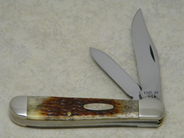 Case XX USA 6 Dot (1984) Pretty Bone 6249 New Grind Copperhead Knife Case XX USA 6 Dot (1984) Pretty Bone 6249 New Grind Copperhead Knife