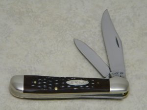 Case XX USA4 Dot (1976) Pretty Bone 6249 Copperhead Knife
