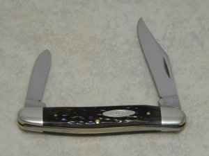 Case XX SS USA 1980's Pretty Bone 06247 Large Pen Knife