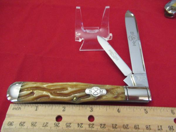 Schatt & Morgan Honey Bone Worm Groove Large English Jack Pattern # 042262 Schatt & Morgan Honey Bone Worm Groove Large English Jack Pattern # 042262
