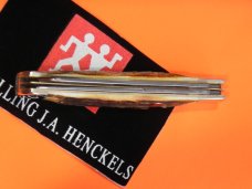 Vintage, NOS, J A Henckels 2 Blade Trapper with Premium Stag Handles & Blade Etc -NOS Vintage, NOS, J A Henckels 2 Blade Trapper with Premium Stag Handles & Blade Etc -NOS
