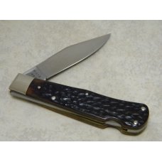 Remington UMC USA 1990 Genuine Bone R1306 Silver Bullet Tracker Lockback Knife in Box