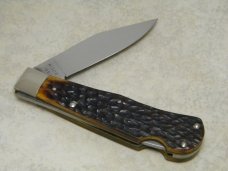 Remington UMC USA 1990 Genuine Bone R1306 Wildlife Silver Bullet Tracker Lockback Knife in Box
