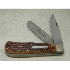 Remington UMC USA 1989 Genuine Bone R1128 Silver Bullet Trapper Knife in Box Remington UMC USA 1989 Genuine Bone R1128 Silver Bullet Trapper Knife in Box