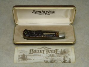 Remington UMC USA 1982 Delrin R1123 Bullet Trapper Knife (1st Year Knife) in Box