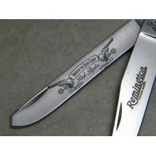 Remington Bullet Madison NC USA Riders of the Silver Screen "Red Rider" Trapper Knife Remington Bullet Madison NC USA Riders of the Silver Screen "Red Rider" Trapper Knife