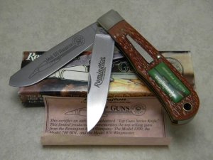 Remington UMC USA Top Guns Series Delrin Model 870 Wingmaster Bullet Knife - NIB 